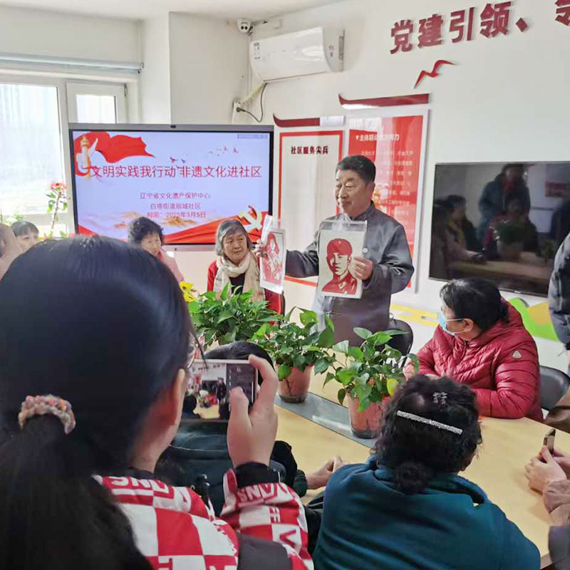非遗文化进社区丨文明实践我行动,白塔街道丽城社区,纪念雷锋日…