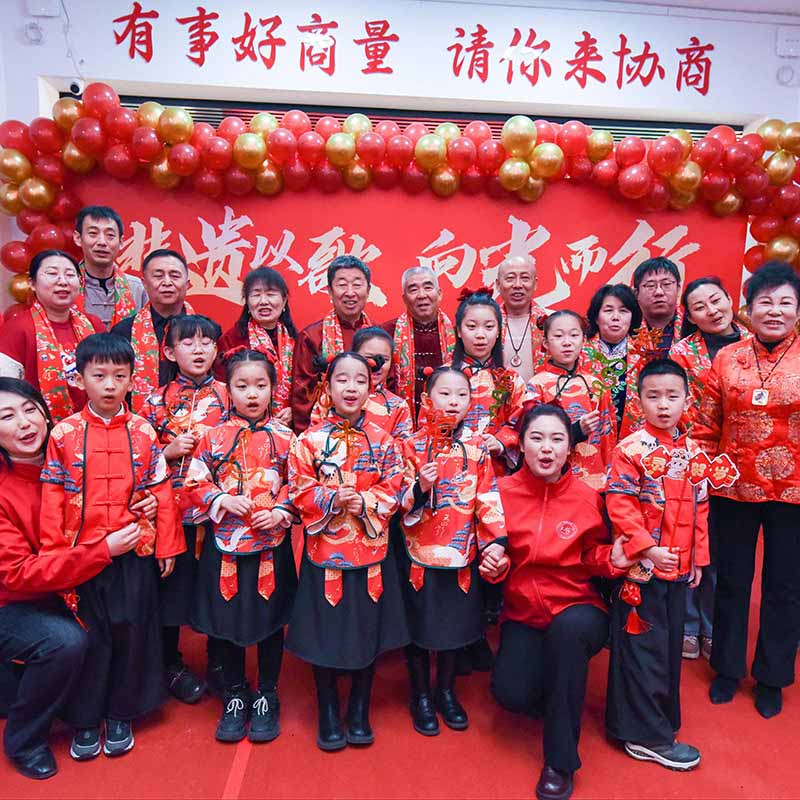 非遗以歌,向光而行,2025春节前传统文化社会实践活动